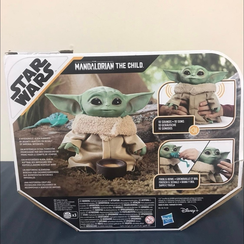 Star Wars the child Electronic Talking Plush Toy by Hasbro | NEW - Picture 2 of 9
